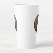 ハロウィーンキャットブロンズ カフェラテマグ (正面)