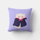 ハロウィーンキャットヴァンパイア クッション (正面)