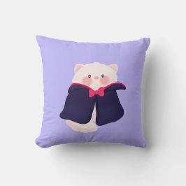 ハロウィーンキャットヴァンパイア クッション