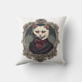 ハロウィーンキャット吸血鬼キャット クッション (裏面)