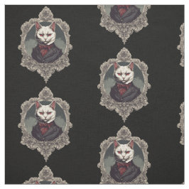 ハロウィーンキャット吸血鬼キャット ファブリック