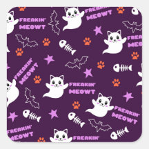 ハロウィーンキャット幽霊