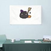 ハロウィーンキャット特大Tシャツ 横断幕 (トレードショー)