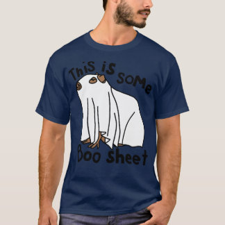 ハロウィーンキャピバラこれはSome Boo Sheet Tシャツ