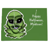 ハロウィーンキャラクターカスタム文字大抱き枕 ラージペーパーバッグ (正面)