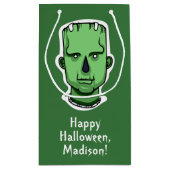 ハロウィーンキャラクターカスタム文字抱き枕 スモールペーパーバッグ (裏面)