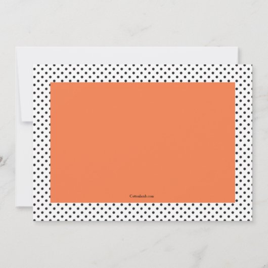 ハロウィーンキャラクター衣装パーティーパレード 招待状 (裏面)