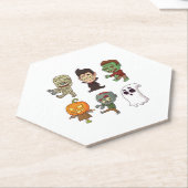 ハロウィーンキャラクター ペーパーコースター (アングル)