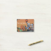 ハロウィーンキャラクター ポストイット (デスク上)