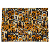 ハロウィーンキャラクター ラージペーパーバッグ (正面)