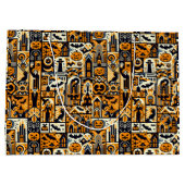 ハロウィーンキャラクター ラージペーパーバッグ (裏面)