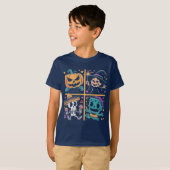 ハロウィーンキャラクター Tシャツ (正面フル)