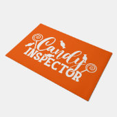 ハロウィーンキャンディの警部 ドアマット (アングル)