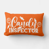 ハロウィーンキャンディの警部 ランバークッション (正面)