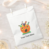 ハロウィーンキャンディカボンプキントリートバッグ フェイバーバッグ (クリップ留めされた状態)