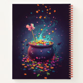 ハロウィーンキャンディコードロン ノートブック (裏面)