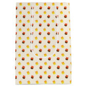 ハロウィーンキャンディコーンチョコレートバニラ ミディアムペーパーバッグ (裏面)