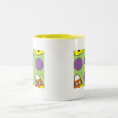 ハロウィーンキャンディコーンマグ ツートーンマグカップ (中央)