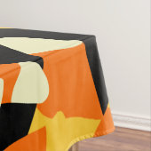 ハロウィーンキャンディーコーンのシームレスなパターン テーブルクロス (インサイチュ)