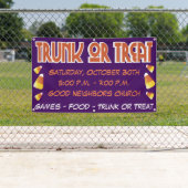 ハロウィーンキャンディーコーンのトランクまたは治療 横断幕 (インサイチュ)