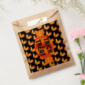 ハロウィーンキャンディーコーンのトリックまたは治療 フェイバーバッグ (封をした状態)