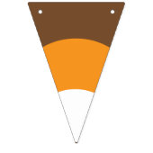 ハロウィーンキャンディーコーンのバンティングバナー バンティングフラッグ (第3の旗)