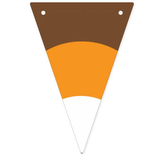 ハロウィーンキャンディーコーンのバンティングバナー バンティングフラッグ (第1の旗)