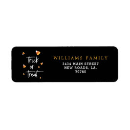 ハロウィーンキャンディーコーンラベル ラベル