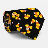 ハロウィーンキャンディーコーン模様 ネクタイ (ロール)