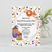 ハロウィーンキャンディーズ&トリートハロウィン 招待状 (スタンド正面)