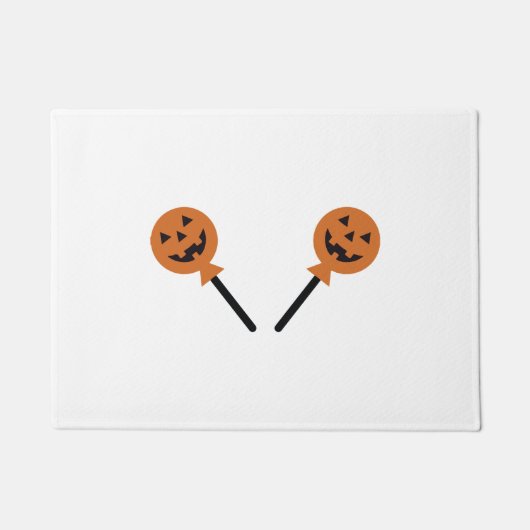 ハロウィーンキャンディー ドアマット (正面)