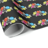 ハロウィーンキャンディー ラッピングペーパー (ロールコーナー)