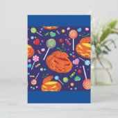 ハロウィーンキャンディ招待状 招待状 (スタンド正面)