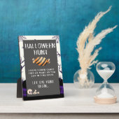 ハロウィーンキャンディ狩りサイン フォトプラーク (側面)