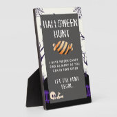 ハロウィーンキャンディ狩りサイン フォトプラーク (側面)
