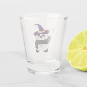 ハロウィーンキュートベビーパンダウィッチ魔法ワンド ショットグラス (裏面)