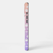 ハロウィーンキュートベビーパンダウィッチ魔法ワンド iPhoneケース (左側面)