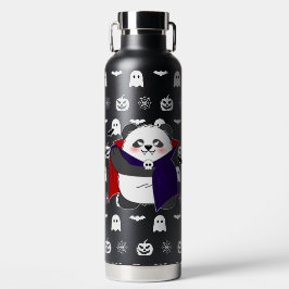 ハロウィーンキュートベビーパンダドラキュラヴァンパイア ウォーターボトル