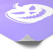 ハロウィーンキュートベビーパンダドラキュラヴァンパイア ポスター (角)