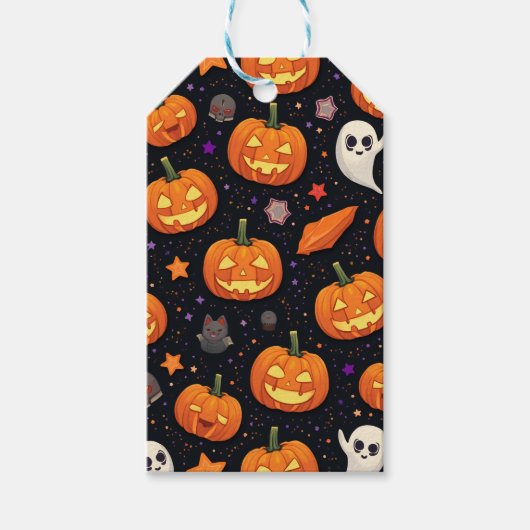 ハロウィーンギフトラベル ギフトタグ (正面)