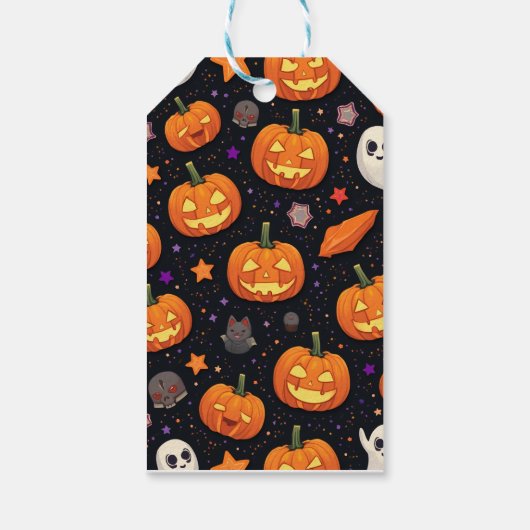 ハロウィーンギフトラベル ギフトタグ (裏面)