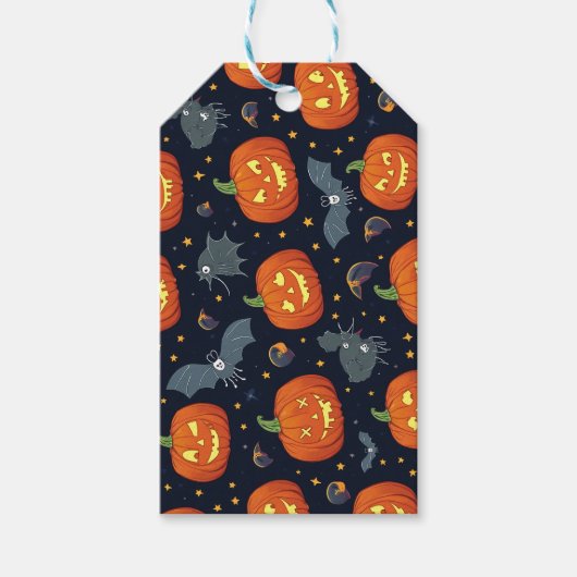 ハロウィーンギフトラベル ギフトタグ (正面)