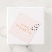 ハロウィーンギフトラベル,メッセージカード,こうもり，ピンク フェイバータグ (インサイチュ)