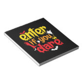 ハロウィーンギフト |あえてもし誕生日を入力 ノートパッド (アングル)