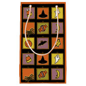 ハロウィーンギフト スモールペーパーバッグ (正面)