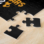 ハロウィーンギフト |家族連れの人間社会 ジグソーパズル (側面)