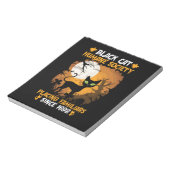 ハロウィーンギフト |家族連れの人間社会 ノートパッド (回転)