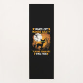 ハロウィーンギフト |家族連れの人間社会 ヨガマット (正面)