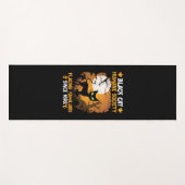 ハロウィーンギフト |家族連れの人間社会 ヨガマット (正面(横))