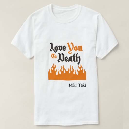 ハロウィーンクストお洒落おもしろいモダンム Tシャツ (デザイン正面)